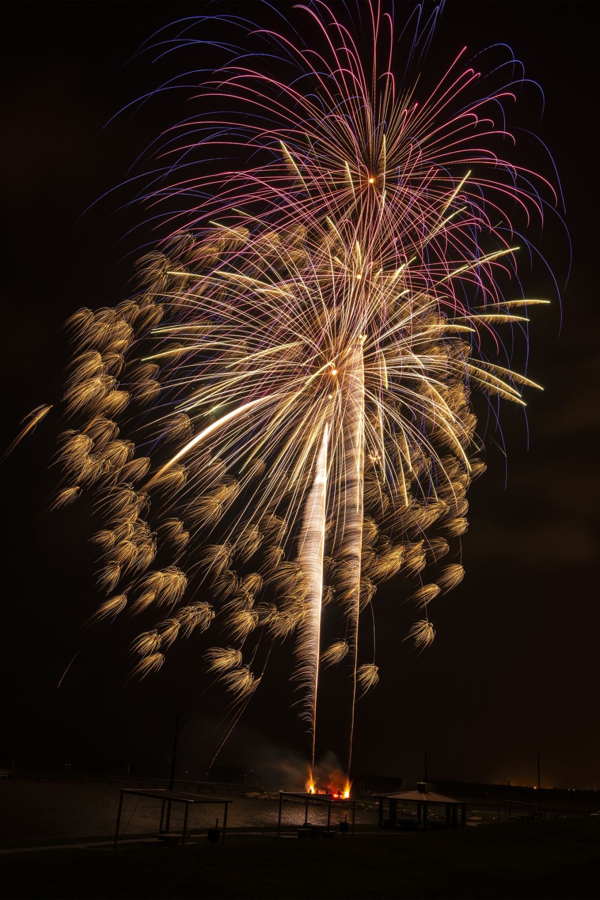 Point Comfort hosts fireworks show
